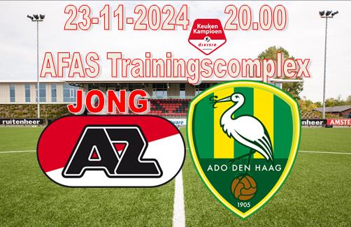 Wat een geweldige com-back van Jong AZ tegen ADO Den Haag